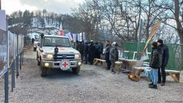 По Лачинской дороге беспрепятственно проехали автомобили МККК (ФОТО)