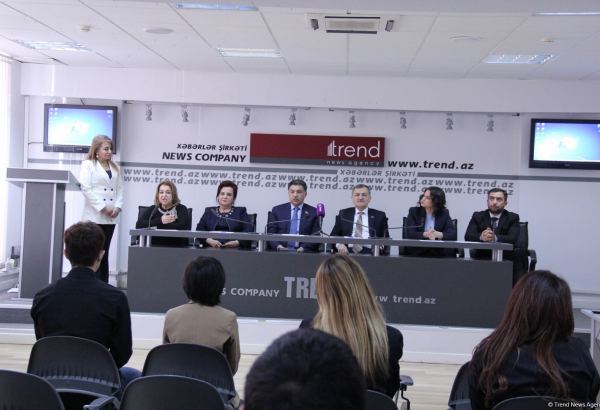 В АМИ Trend прошло мероприятие на тему "Спорт – это не битва. Спорт - это культура" (ВИДЕО, ФОТО)