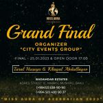 В Баку состоится финал конкурса красоты "Miss Aura of Azerbaijan - 2023"