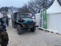 Сегодня по Лачинской дороге проехало 51 транспортное средство (ФОТО)