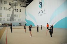 Гимнастки из Шамкира и Сумгайыта приехали на учебно-тренировочные сборы в Баку (ФОТО)