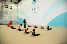 Гимнастки из Шамкира и Сумгайыта приехали на учебно-тренировочные сборы в Баку (ФОТО)