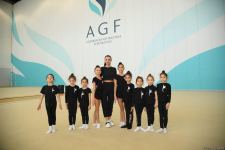 Гимнастки из Шамкира и Сумгайыта приехали на учебно-тренировочные сборы в Баку (ФОТО)