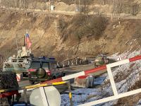 По Лачинской дороге проехали еще два автомобиля миротворцев (ФОТО)