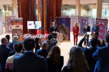 В штаб-квартире СЕ проходит выставка азербайджанских ковров (ФОТО)