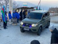 По Лачинской дороге проехал транспорт РМК (ФОТО)