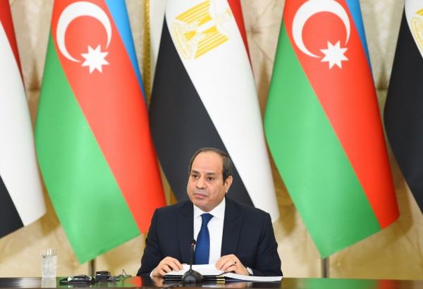 Переговоры с Президентом Ильхамом Алиевым прошли в прекрасной и позитивной обстановке  - Абдулфаттах ас-Сиси