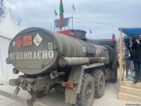 По Лачинской дороге проехали 13 автомашин снабжения РМК (ФОТО)