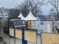 По Лачинской дороге проехали 13 автомашин снабжения РМК (ФОТО)