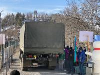 По Лачинской дороге проехал еще 1 автомобиль миротворцев (ФОТО)