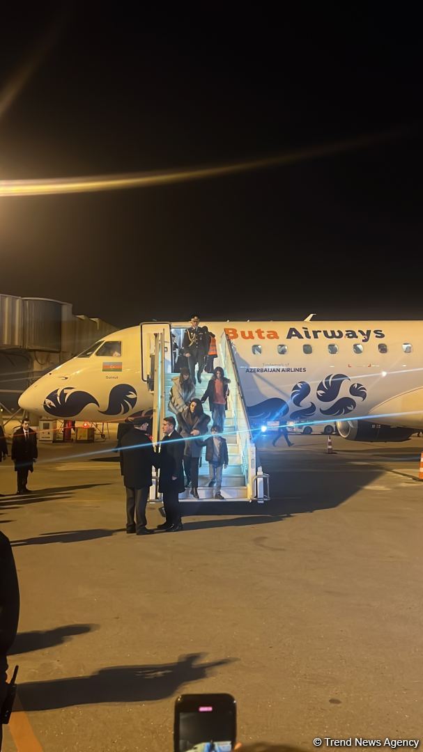 Сотрудники посольства Азербайджана в Иране в Баку (ФОТО)