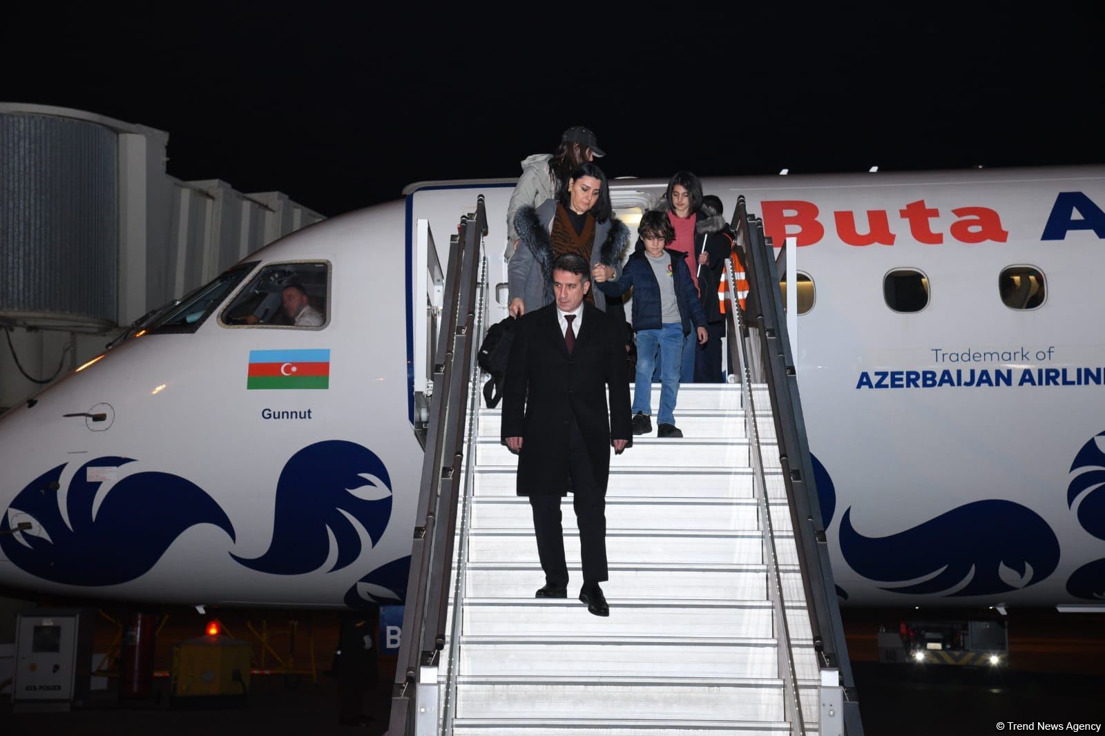 Сотрудники посольства Азербайджана в Иране в Баку (ФОТО)