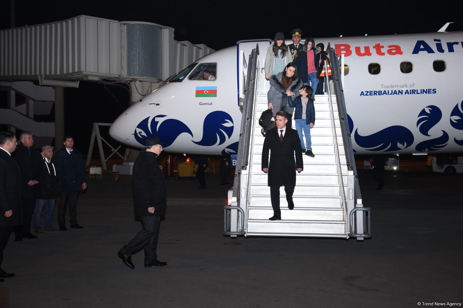 Сотрудники посольства Азербайджана в Иране в Баку (ФОТО)