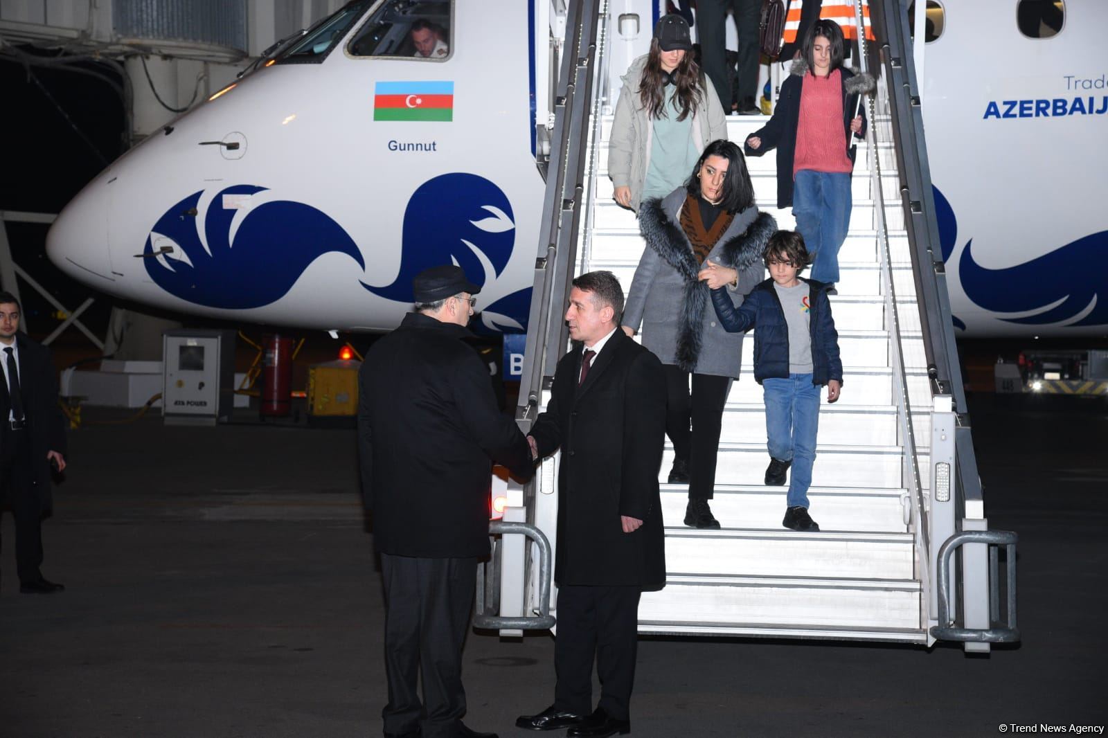 Сотрудники посольства Азербайджана в Иране в Баку (ФОТО)