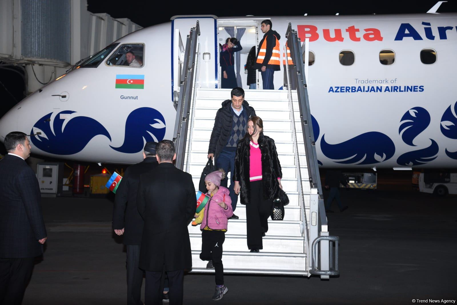 Сотрудники посольства Азербайджана в Иране в Баку (ФОТО)