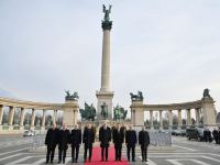 Президент Ильхам Алиев посетил могилу неизвестного солдата в Будапеште (ФОТО/ВИДЕО)