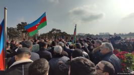 Орхан Аскеров похоронен на второй Аллее шехидов (ФОТО/ВИДЕО)