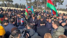 Орхан Аскеров похоронен на второй Аллее шехидов (ФОТО/ВИДЕО)