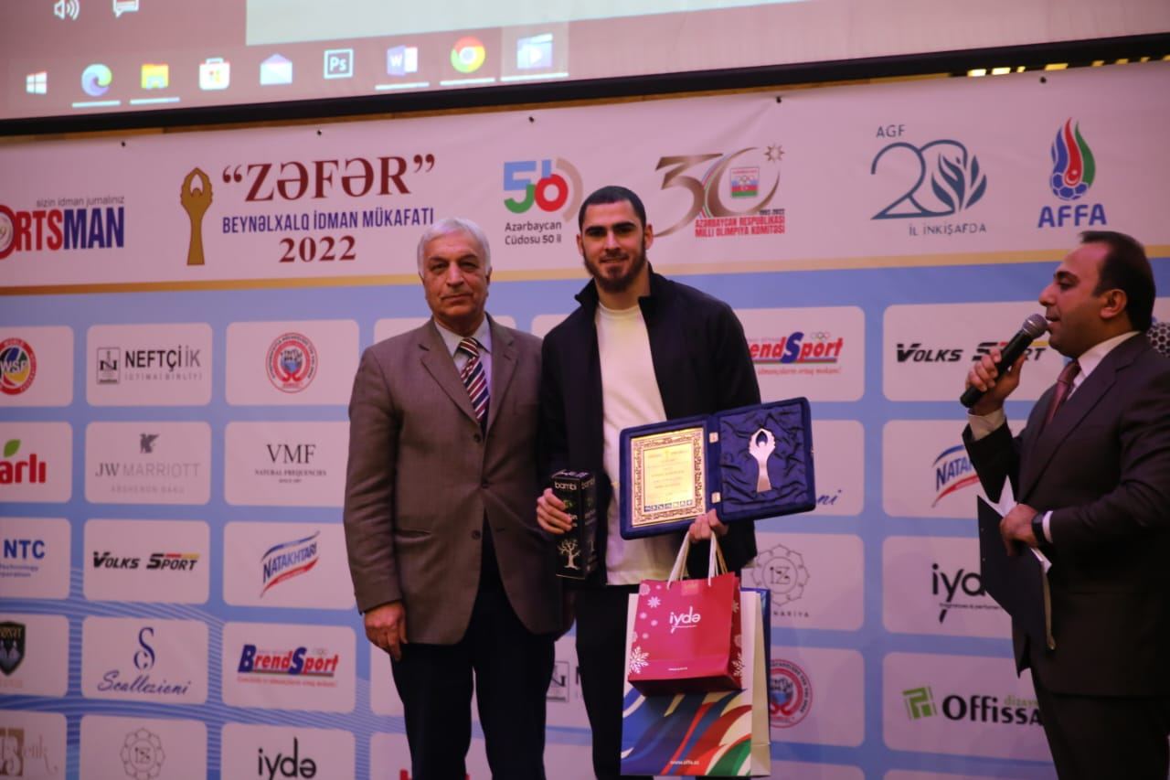 В Баку состоялась церемония награждения ежегодной спортивной премии Zəfər (ФОТО)