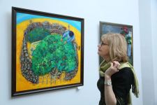 Дню молодежи посвящается: открылась выставка работ молодых азербайджанских художников (ФОТО)