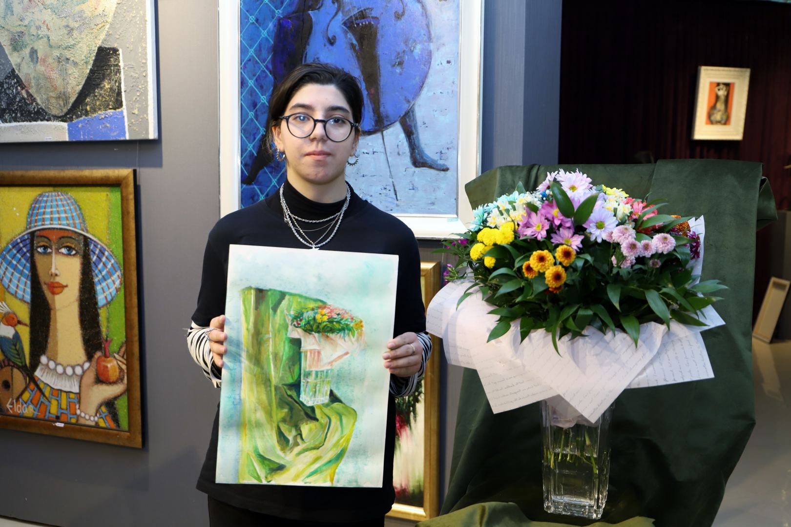 Цветочные этюды в зимнем Баку (ФОТО)