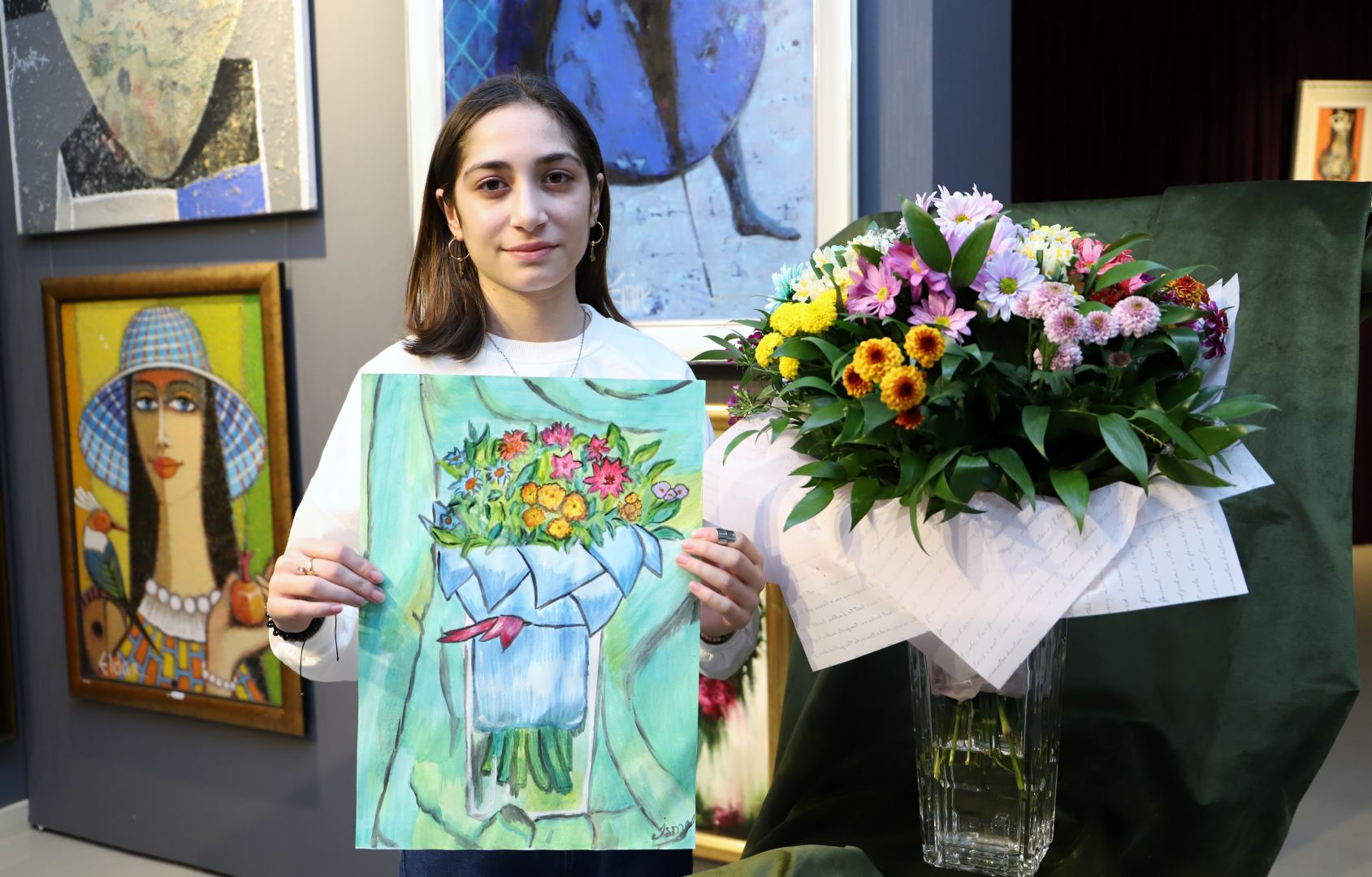 Цветочные этюды в зимнем Баку (ФОТО)