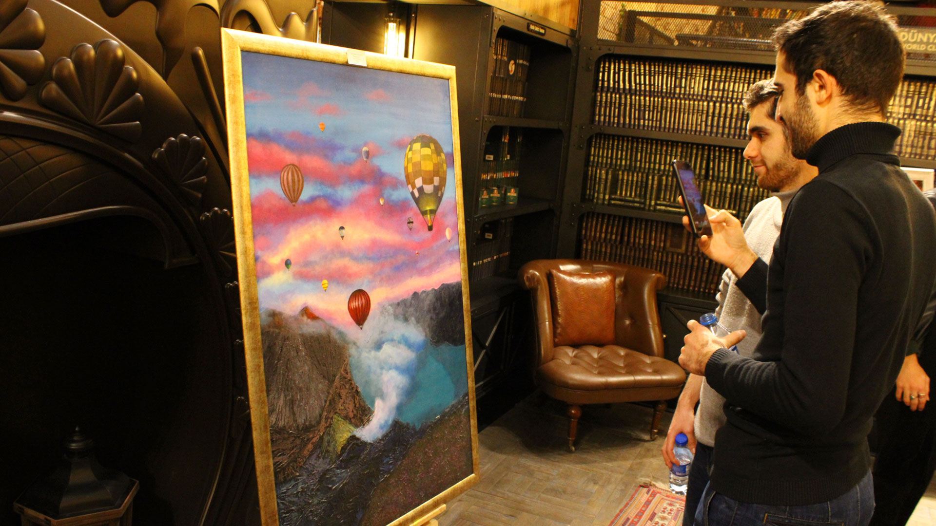 Выставка AXIN в Баку - талантливые художники представили свои работы (ФОТО)