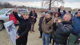 Международная делегация путешественников ознакомилась с золотыми страницами культуры Агдама (ФОТО)