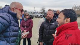 Международная делегация путешественников ознакомилась с золотыми страницами культуры Агдама (ФОТО)