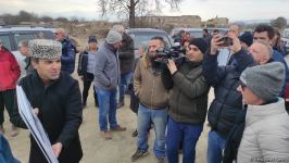 Международная делегация путешественников ознакомилась с золотыми страницами культуры Агдама (ФОТО)