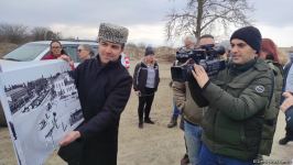 Международная делегация путешественников ознакомилась с золотыми страницами культуры Агдама (ФОТО)