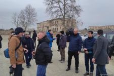 Международная делегация путешественников ознакомилась с золотыми страницами культуры Агдама (ФОТО)