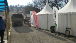 За сегодняшний день по Лачинской дороге проехали 58 машин РМК (ФОТО)