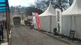 За сегодняшний день по Лачинской дороге проехали 58 машин РМК (ФОТО)