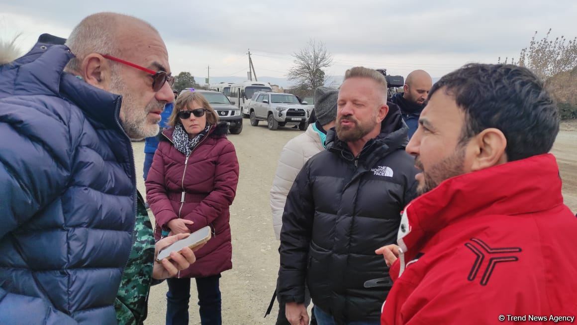 Международная делегация путешественников ознакомилась с золотыми страницами культуры Агдама (ФОТО)