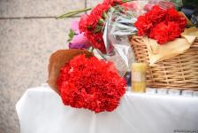 Граждане Азербайджана чтят память жертв землетрясения в Турции (ФОТО/ВИДЕО)