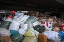 Азербайджанцы продолжают собирать гумпомощь для пострадавших от землетрясения в Турции (ФОТО/ВИДЕО)