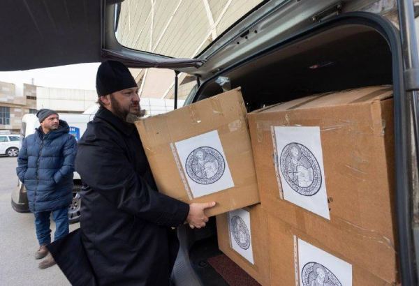 Бакинско-Азербайджанская епархия РПЦ участвует в акции помощи пострадавшим от землетрясения в Турции (ФОТО)