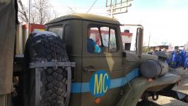 Сегодня по Лачинской дороге беспрепятственно проехали 35 автомобилей миротворцев (ФОТО)