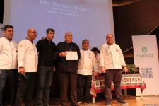 В Баку прошла торжественная церемония вручения национальной премии "Мастер кулинарного искусства" (ФОТО)