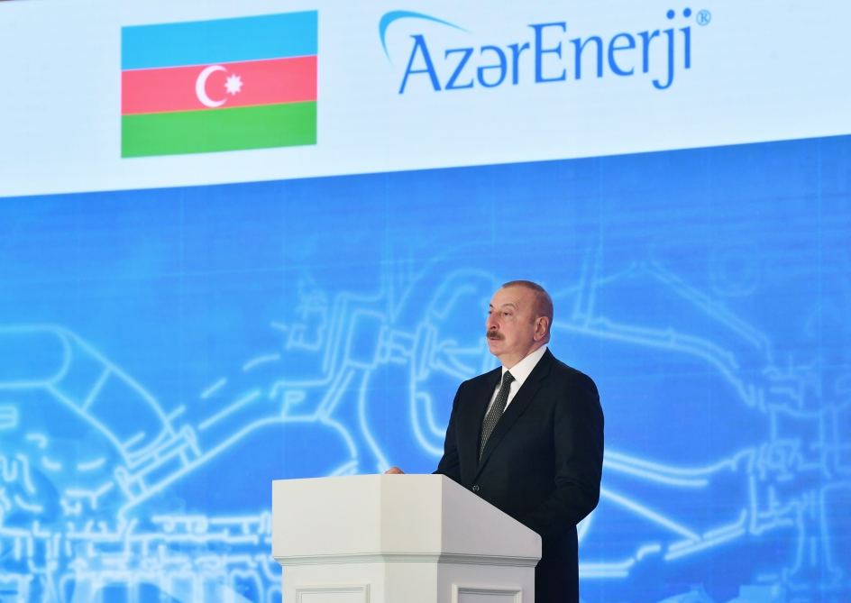 Президент Ильхам Алиев принял участие в церемонии закладки фундамента крупнейшей тепловой электростанции периода независимости (ФОТО/ВИДЕО)