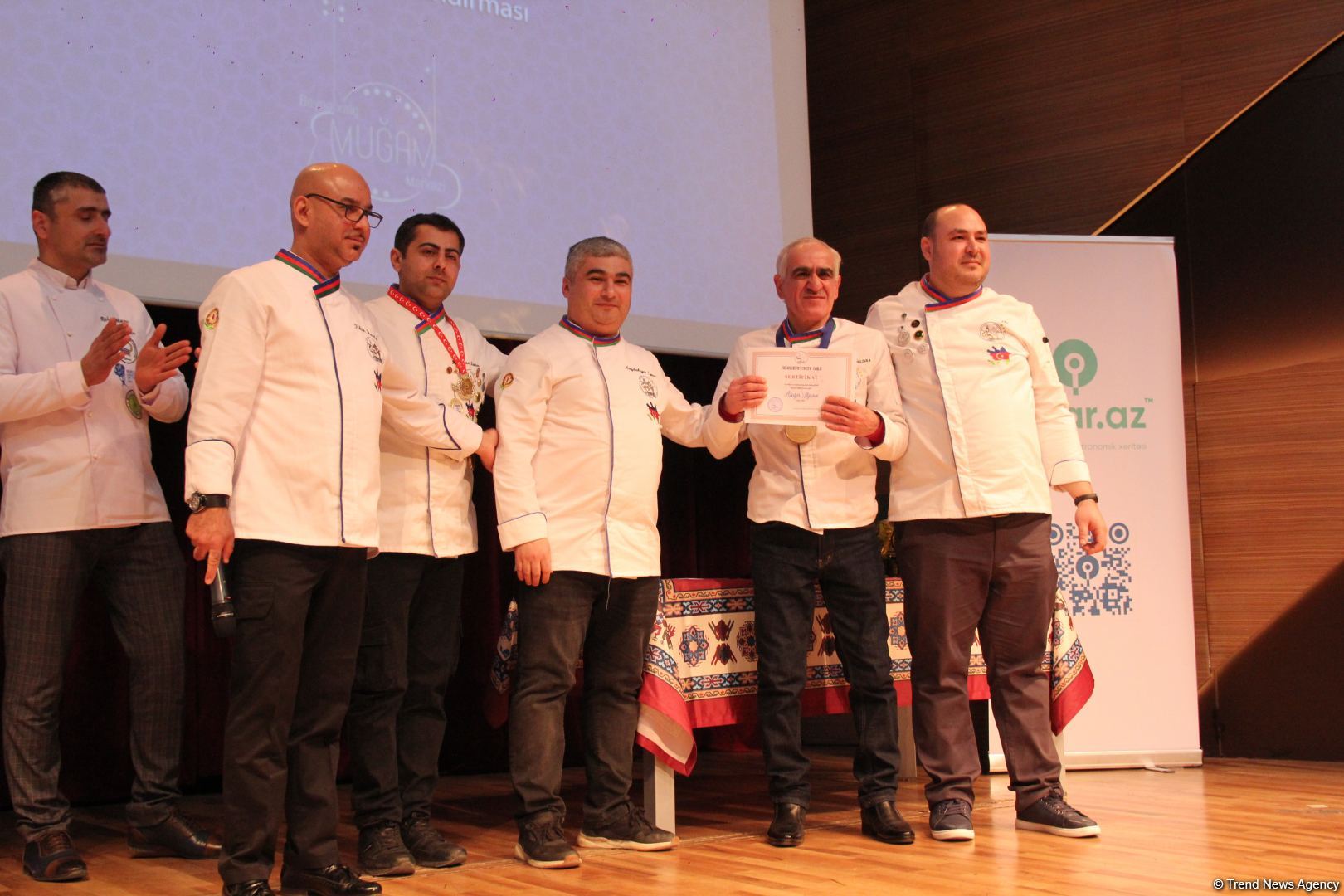 В Баку прошла торжественная церемония вручения национальной премии "Мастер кулинарного искусства" (ФОТО)