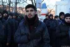 Акция азербайджанских экоактивистов на Лачинской дороге продолжается (ФОТО)