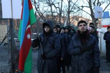 Акция азербайджанских экоактивистов на Лачинской дороге продолжается (ФОТО)