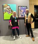 Картина Нигяр Нариманбековой представлена в крупнейшем выставочном зале Франции  (ФОТО)