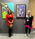 Картина Нигяр Нариманбековой представлена в крупнейшем выставочном зале Франции  (ФОТО)