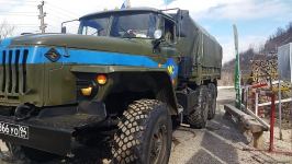 По Лачинской дороге беспрепятственно проехала автоколонна из 13 машин РМК (ФОТО)