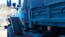 По Лачинской дороге беспрепятственно проехали 2 грузовых автомобиля РМК (ФОТО)