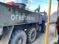 По Лачинской дороге проехали 10 автомобилей миротворцев (ФОТО)