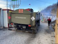 По Лачинской дороге проехали 10 автомобилей миротворцев (ФОТО)